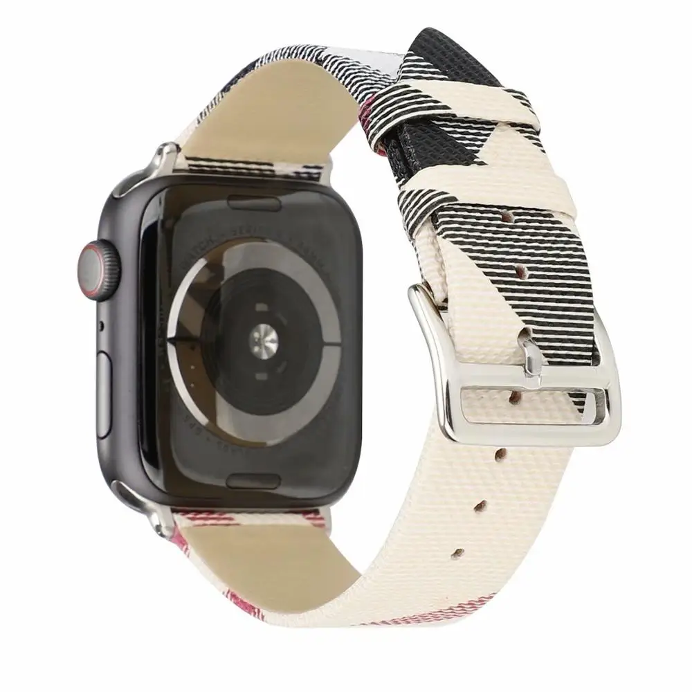 Натуральная кожа ремешок для наручных часов Apple Watch, ремешок 44/40 мм обувь для мужчин и женщин часы ремешок 42 38 мм и нержавеющая сталь металлический корпус для наручных часов iwatch серии 5 4 3 2 1