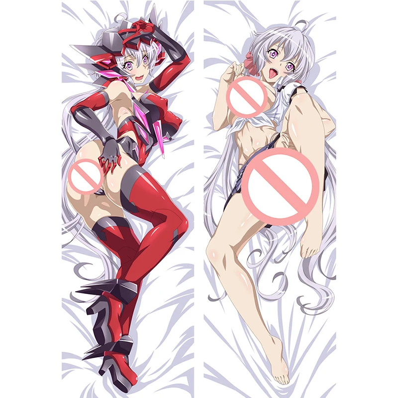 

Anime Senki Zesshou Symphogear Dakimakura Cover Tachibana Hibiki Characters Yukine Chris & Kazanari Long Body Pillow Case