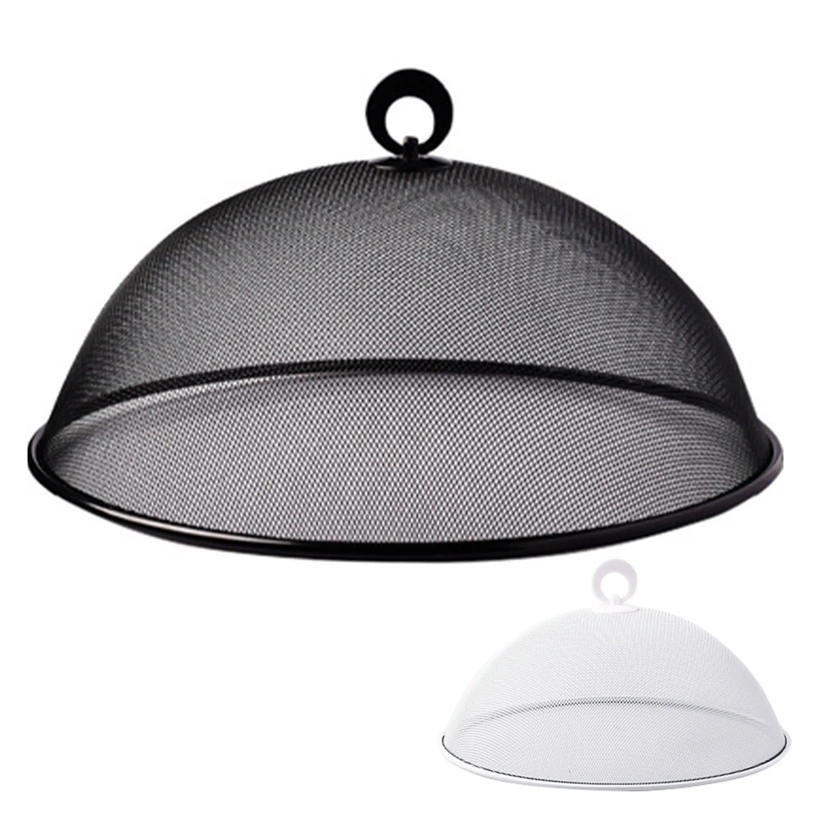 

Round Mesh Food Cover Protective Net Dish Cover Stainless Steel 360 Degree Easy To Rebound Not Deformed Novel And Top Sale