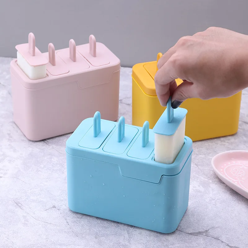 Форма для мороженого с 4 ячейками форма сделай сам приготовления фруктового льда