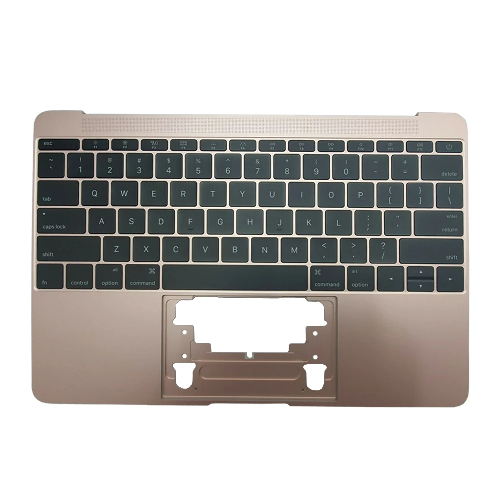 

2016 Year For Apple New Macbook 12'' A1534 Top Case Palmrest With Keyboard US Layout Rose Gold