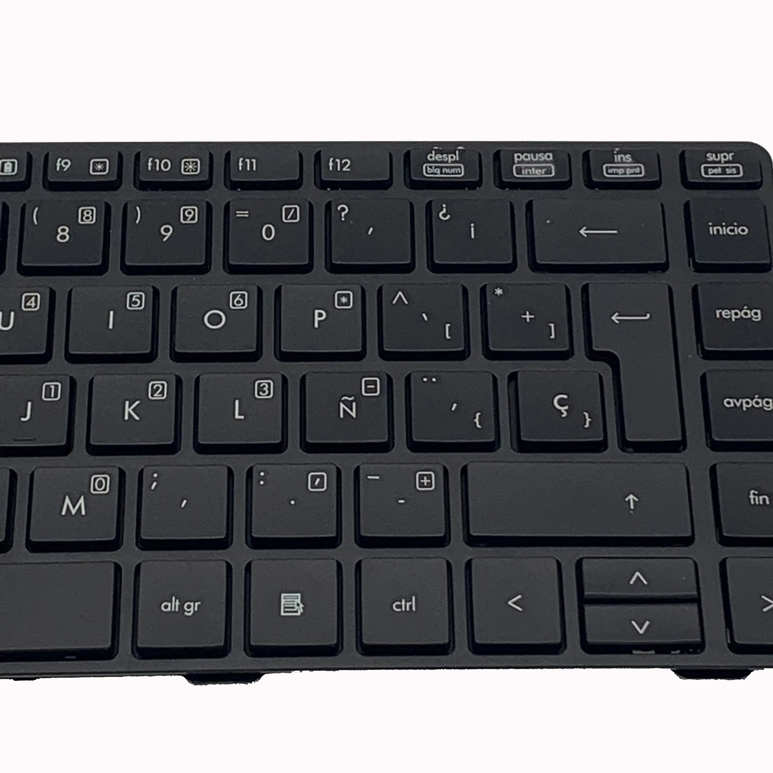 Новая испанская клавиатура SP для HP EliteBook 8470B 8470P 8470 8460p 8460w 8470W ProBook 6460 6460b 6465B 6475B 6470B черный каркас.