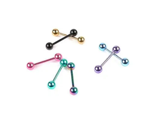 7 цветов/сумки покрытый стальной шар из нержавеющей стали прямой стержень гвозди