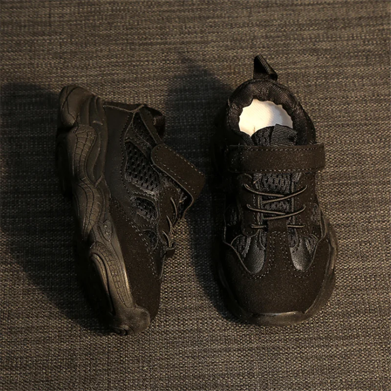 DIMI 2019 Осенняя детская обувь спортивная для мальчиков дышащие модные детские