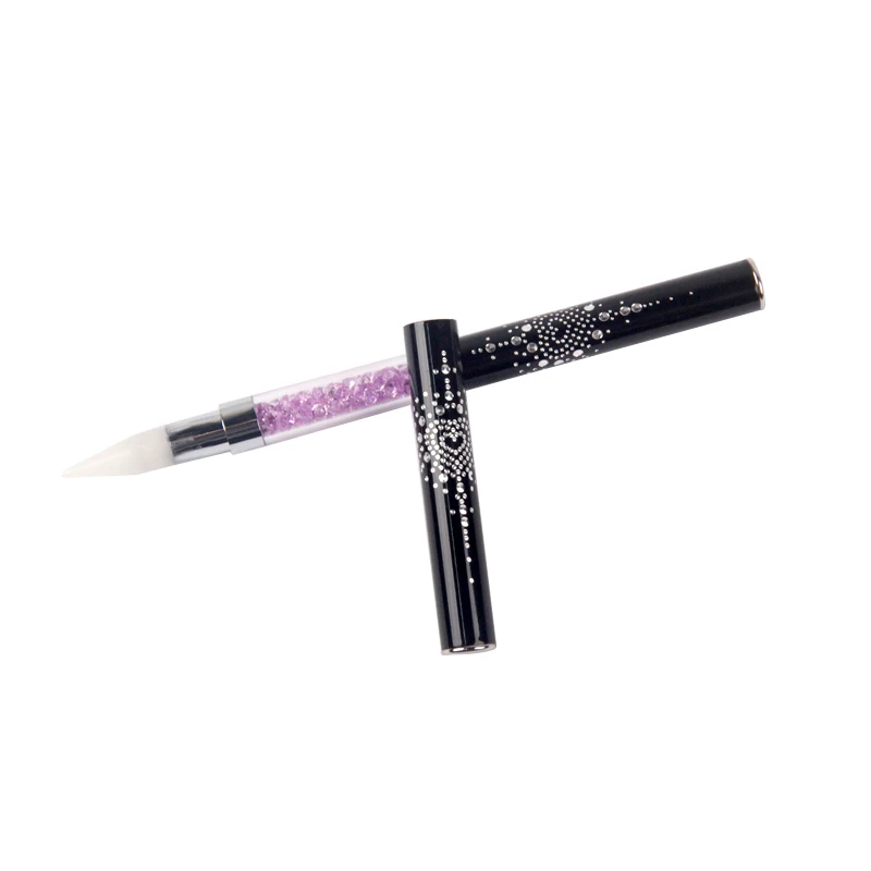 ANGNYA 1 шт. металлическая ручка Стразы двойная бурильная карандаш инструменты для