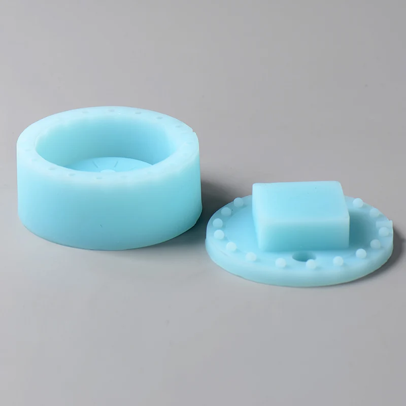 Скандинавский бетонный форма в виде часов Силиконовый цемент будильник ручной