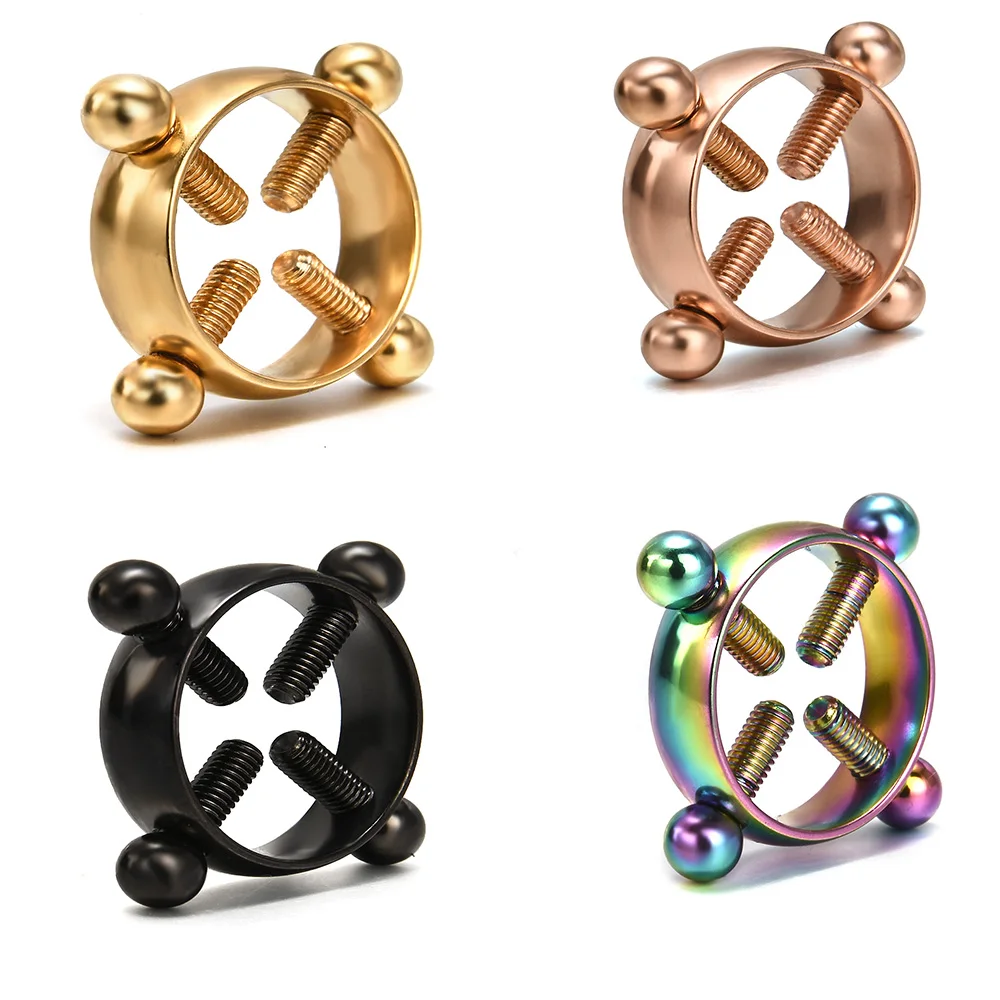 Модные кольца для пирсинга сосков из нержавеющей стали хирургические