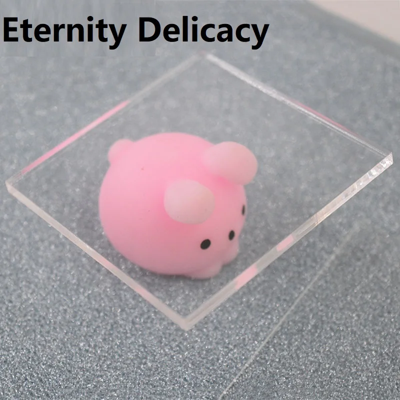 Прозрачный пластиковый лист из плексигласа акриловая доска квадратное