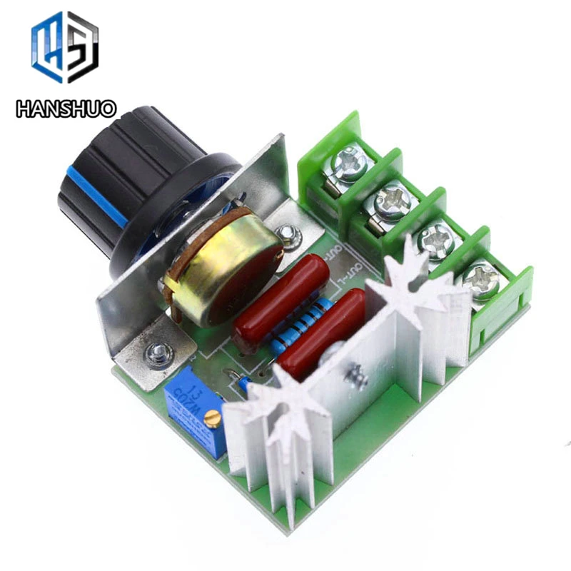 AC 220V 2000W SCR регулятор напряжения уменьшение Диммеры Регулятор скорости термостат