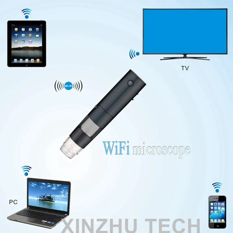 Новый Беспроводной Цифровой Микроскоп M30F с Wi Fi анализатор кожи камерой 2 0 M 720P HD 600x