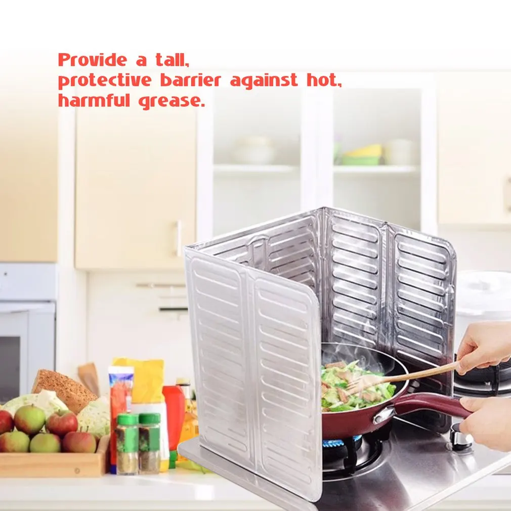 Kitchen Oil Baffle Splash Guard Frying Pan Splatter Cover Anti Shield Splash-Proof Scalding | Дом и сад