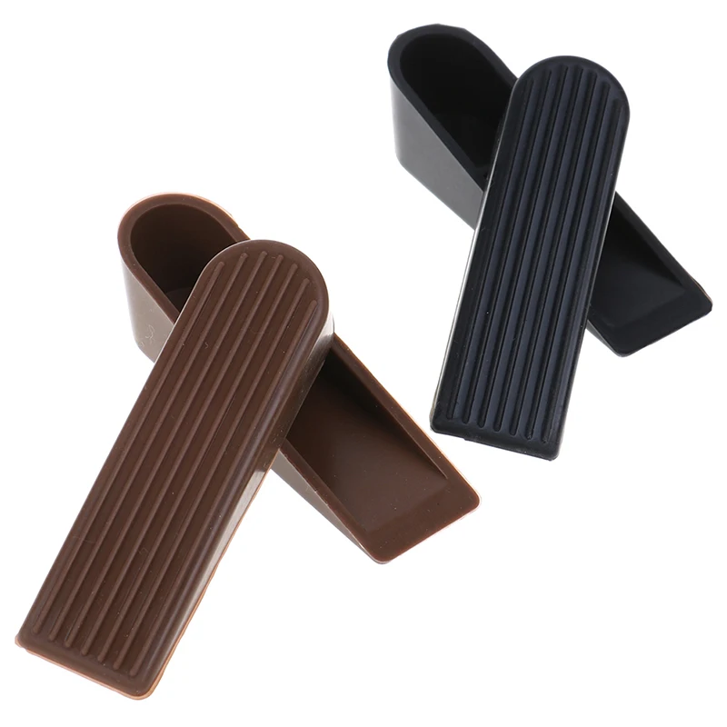 

1Pc Non-Slip Door Buffers Stopper Door Wedge Shaped Plastic Door Stops For Office Home Baby Safe Floor Door Stopper