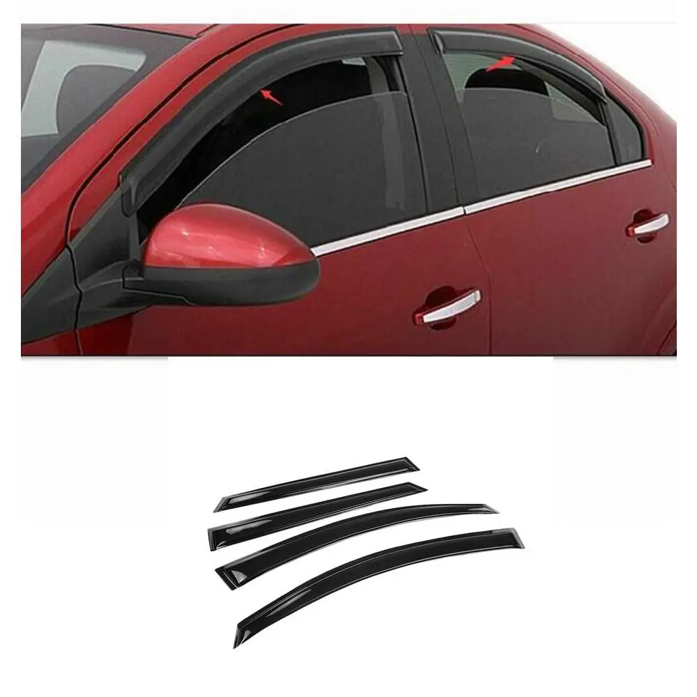 

4 шт. оконный Дефлектор козырек Солнцезащитный козырек для Toyota Corolla 2009-2013