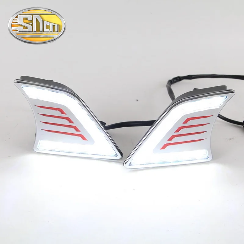 

2PCS LED Daytime Running Light For Toyota Hilux Vigo 2012 2013 2014 Black or Silver Cover 12V Car DRL Fog Lamp Decoration