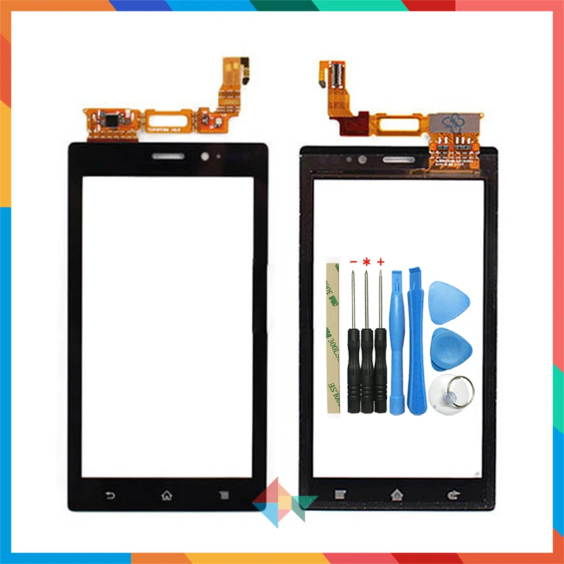 Высокое качество 3 7 &quotдля Sony Xperia Sola MT27 MT27i сенсорный экран дигитайзер Передняя