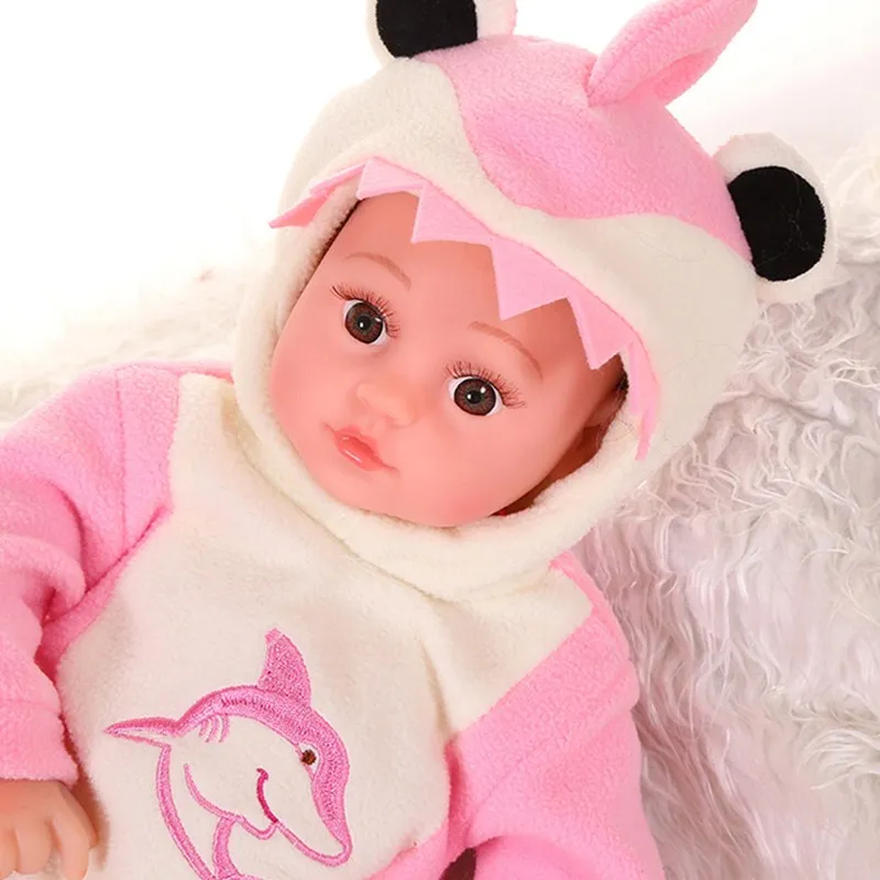 18 Inch Full Vinyl Silicone Reborn Baby Dolls Lifelike Girl Toddler Bath Play Toys Bebe Boneca Birthday Gifts Christmas | Игрушки и