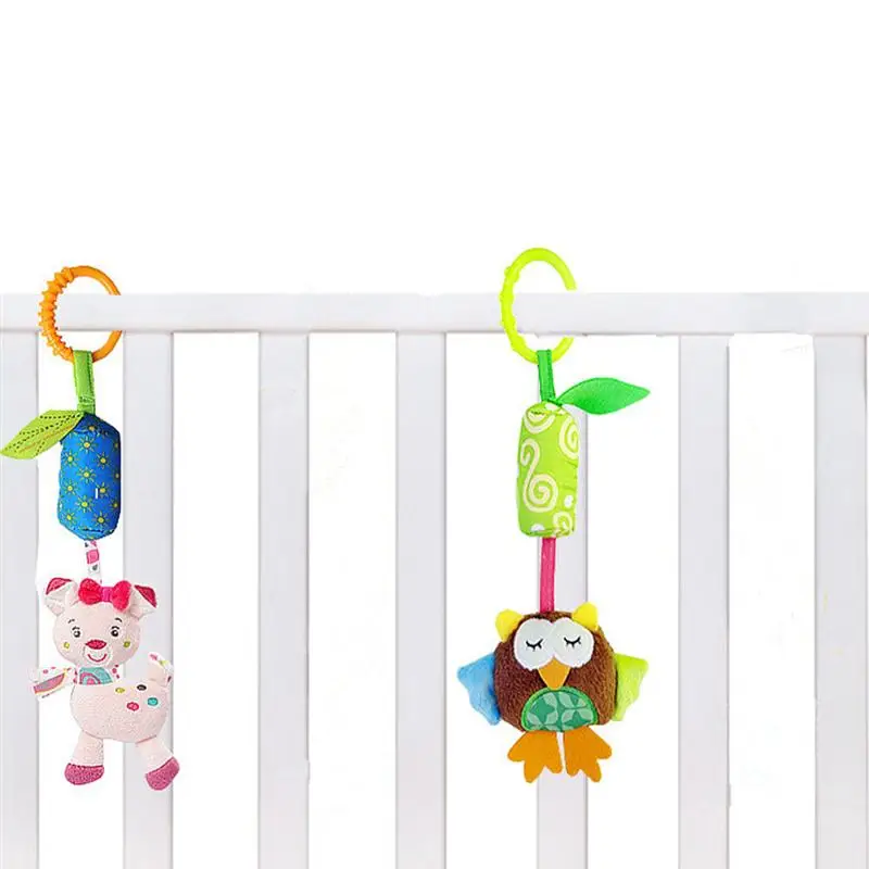 

2pcs Baby Stroller Pendant Toys Infant Crib Pendant Funny Infant Doll Toy