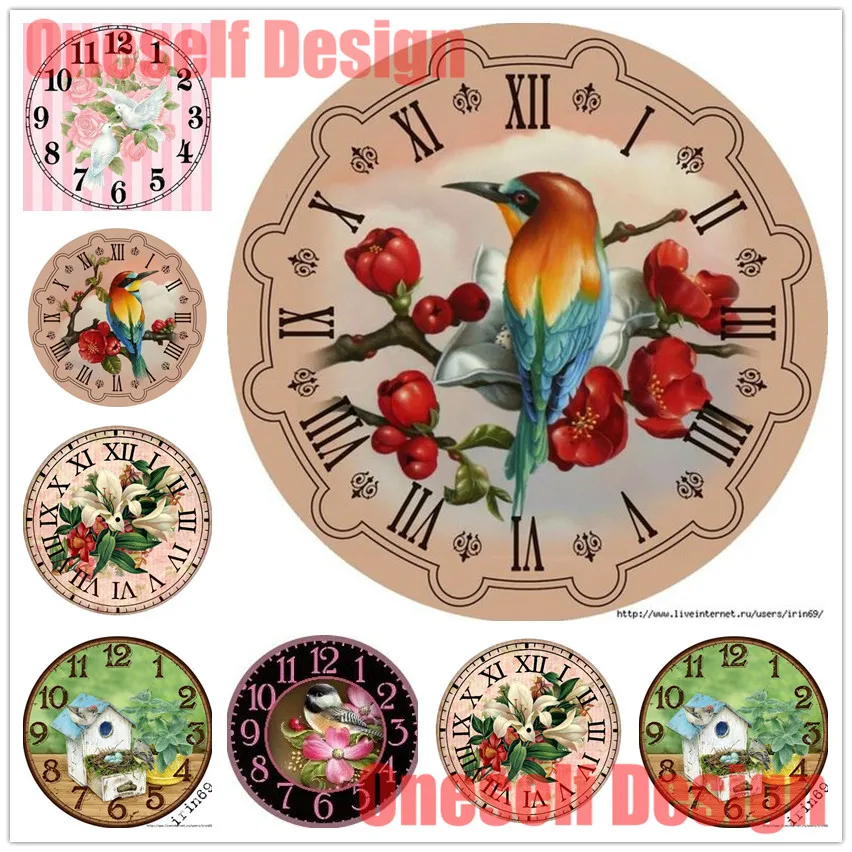 

5d алмазная живопись, полные и часы, бриллиантовая Вышивка Животных, бриллиантовая вышивка, цветочное украшение, домашняя Настенная Наклейк...