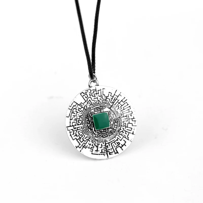 Модная подвеска лабиринт бегун Томас кожаное ожерелье Модные Кино ювелирные