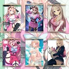 Danganronpa Miu Iruma Аниме Манга настенный постер из цельного дерева висячий свиток постер Мультфильм Настенные подвесные плакаты