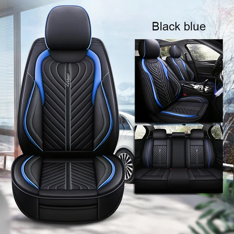 Полный комплект кожаных чехлов для автомобильных сидений, комплект защитных чехлов для автомобильных сидений, аксессуары для Audi A3 A4 A6 A7 Q3 Q5 2021 2020 2019