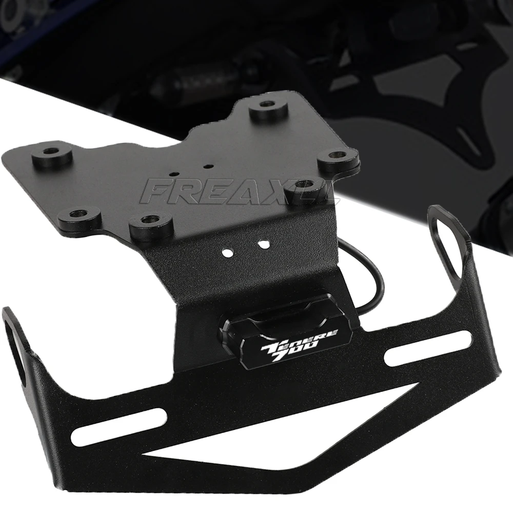

Motorcycle Rear License Plate Holder Bracket Tail Tidy Fender Eliminator For YAMAHA Tenere 700 T7 XTZ700 XT700Z TX690Z / XTZ690