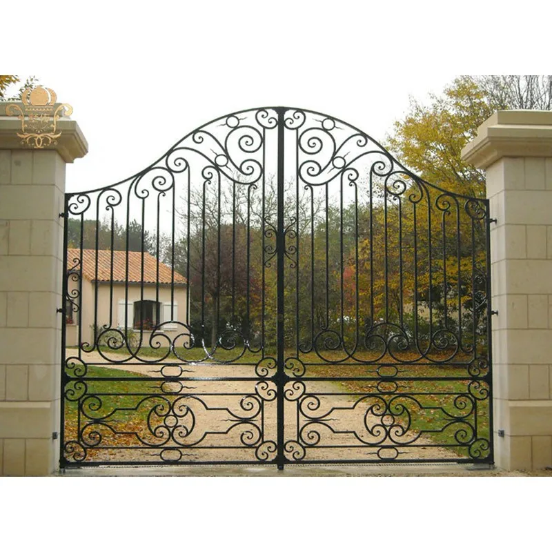 Декоративные кованые железные ворота цена на продажу | Обустройство дома