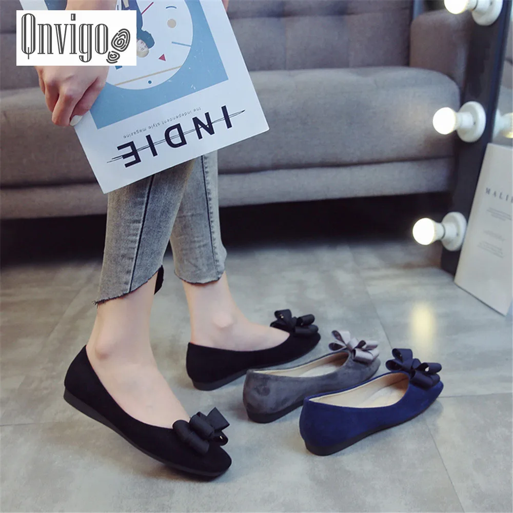 Женские кожаные туфли на плоской подошве без застежки большие размеры 31 43|Обувь