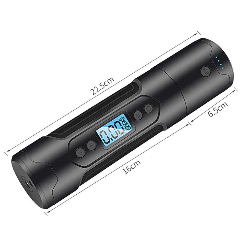 

Portable Car Motorcycle Tire Football Electric LCD Display Air Pump Inflator