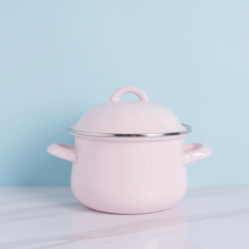 Японская плотная эмалированная Мини Сковорода для макарон|Кастрюли супа и