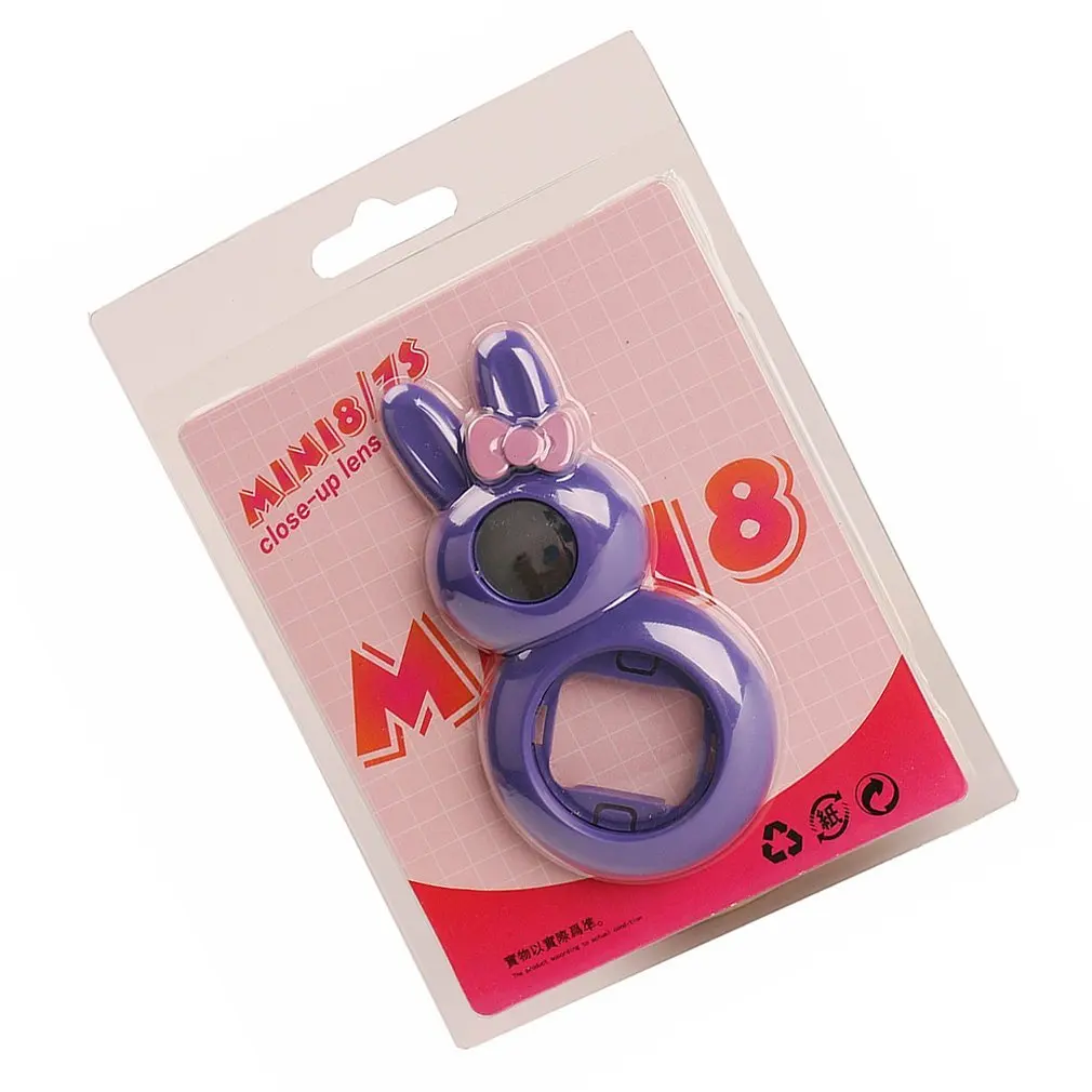 Крупным планом объектив с зеркалом для селфи кроликом классический дизайн Fujifilm