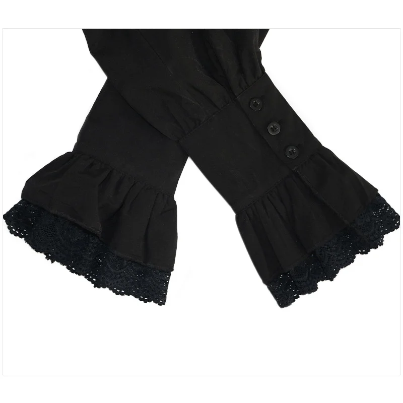 Пиратская рубашка SYUHGFA для мужчин костюм вампира эпохи Викторианского