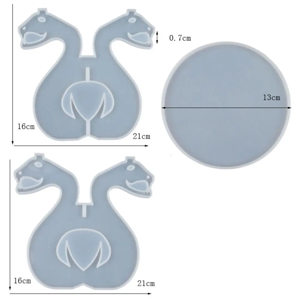 Горшечные растения стенд смолы набор форм в форме змеи Дисплей прессформу