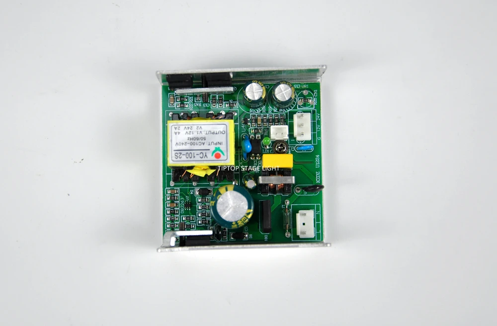 Светодиодный подвижный головной светильник TIPTOP YC 100 Вт 12 В 24 7 х10 источник питания