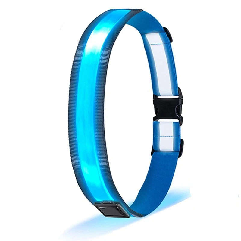 

Ночных пробежек светильник Перезаряжаемые светодиодный отражающий ремень трех режимов мигания светильник для занятий спортом на открытом...