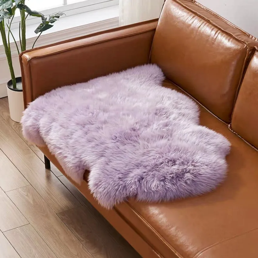 Ковер из овечьей шкуры размер 60*180 см | Дом и сад