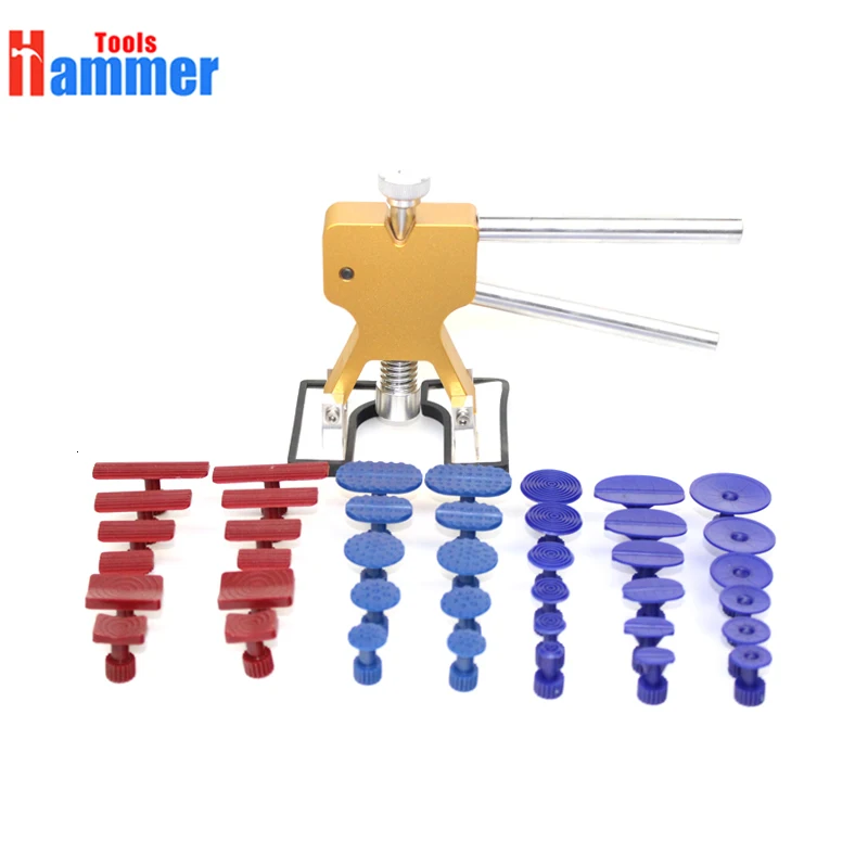 PDR KING dent lifter безболезненный ремонт вмятин с 40 клеями молоток PDR Королевский инструмент хорошие инструменты для ремонта вмятин автомобиля