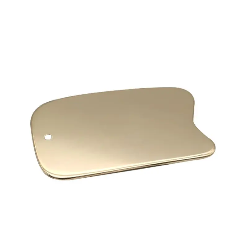 

Copper Gua Sha Plates Brass Dredge Meridian Massage Tool Cervical Health Care Scraping Board Relief Fatigue Anti Cellulite