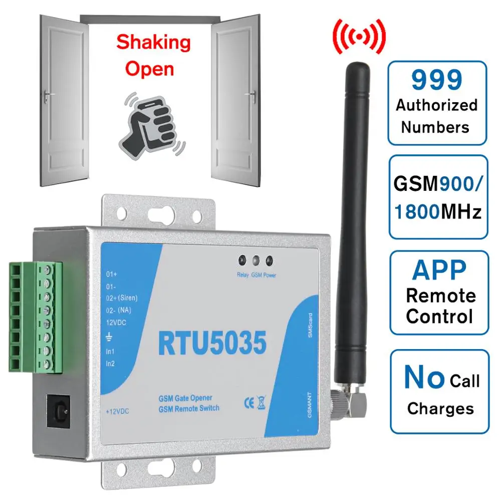 Door Opener Call Remote Controller Access Kit 3G RTU5035 for Parking Systems RTU5024 GSM Gate Relay Switch Wireless | Безопасность и