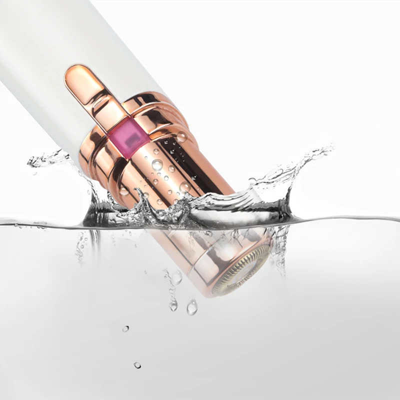 

Lady Shaver Mini Lipstick Meter Electric Face/Body/Eyebrow Hair Painless Depilador Removal Portable Waterproof for Home Travel