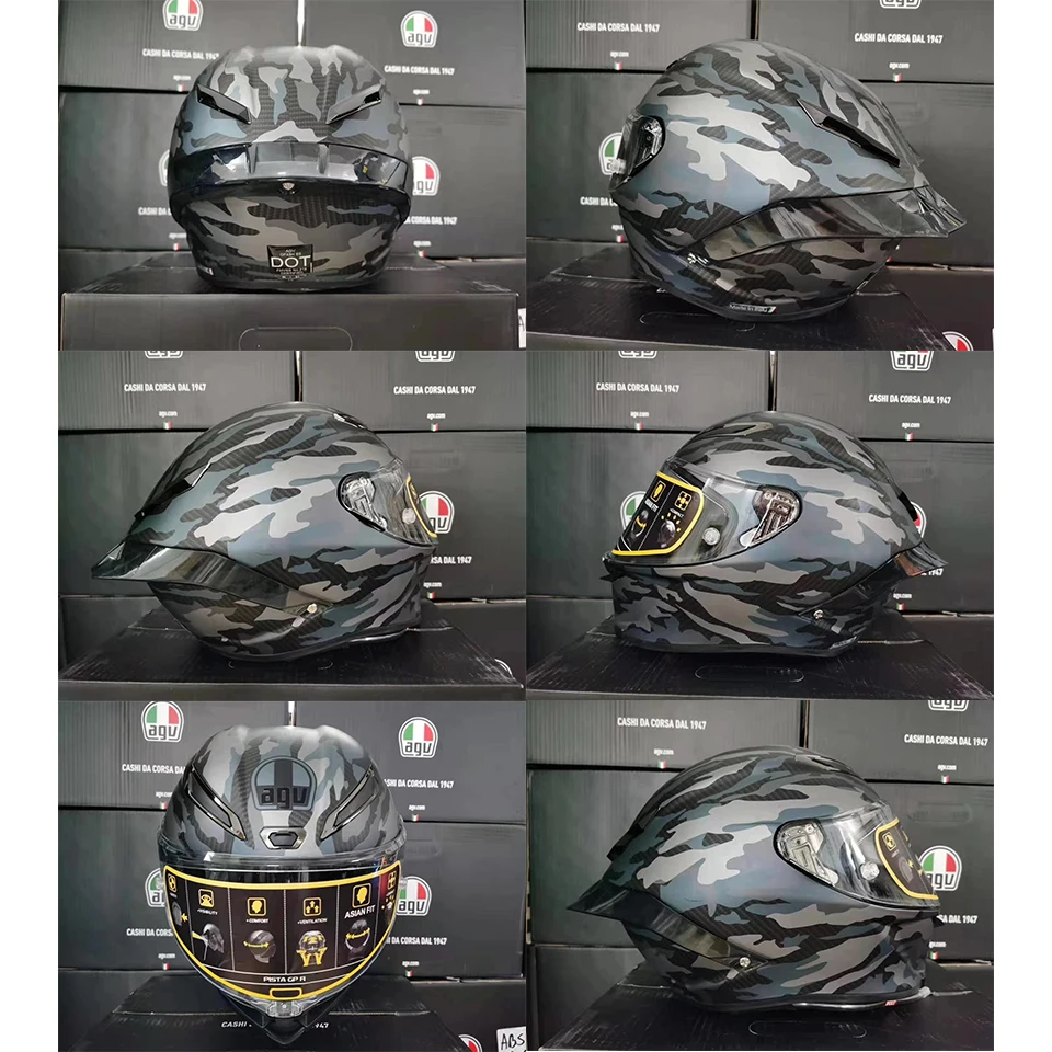 

AGV GPR Full Face Helmet Motorcycle Helmets Accessories Cascos Para Moto Capacete De Motocicleta Kask Helm Motorbike