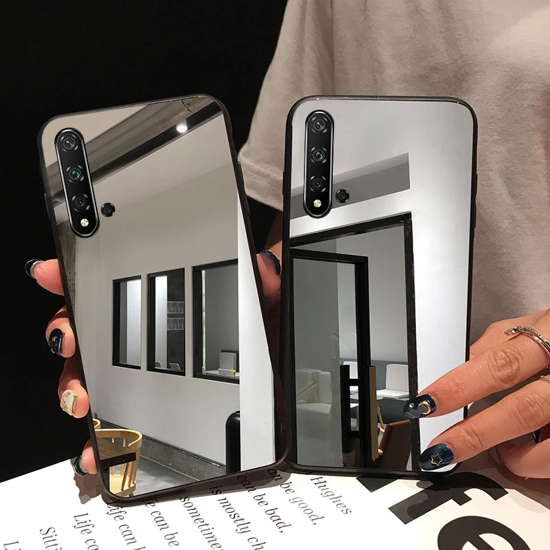Роскошный чехол LOVECOM с зеркалом для телефона Huawei P40 P30 P20 Lite Mate 30 20 Pro NOVA 6 6SE макияжа