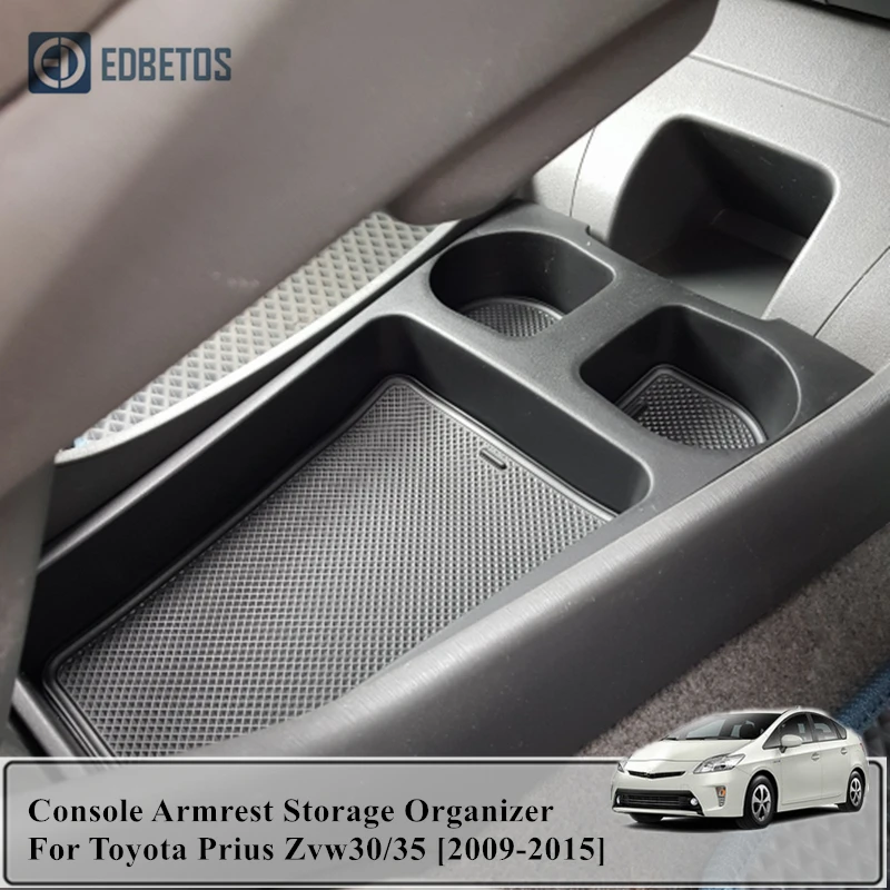 

Prius Zvw30 35 Center Console Armrest Storage Box For Toyota Prius Zvw30 35 2009-2015 Organizer Storage Glove Box Tray