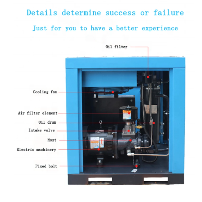 Винтовой воздушный компрессор минимальная цена для ремонтных работ/10HP |