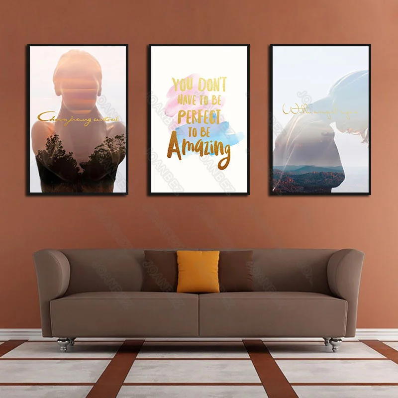 

European character box graphic forest living room background decorative English poster wallpaper furniture art decoration