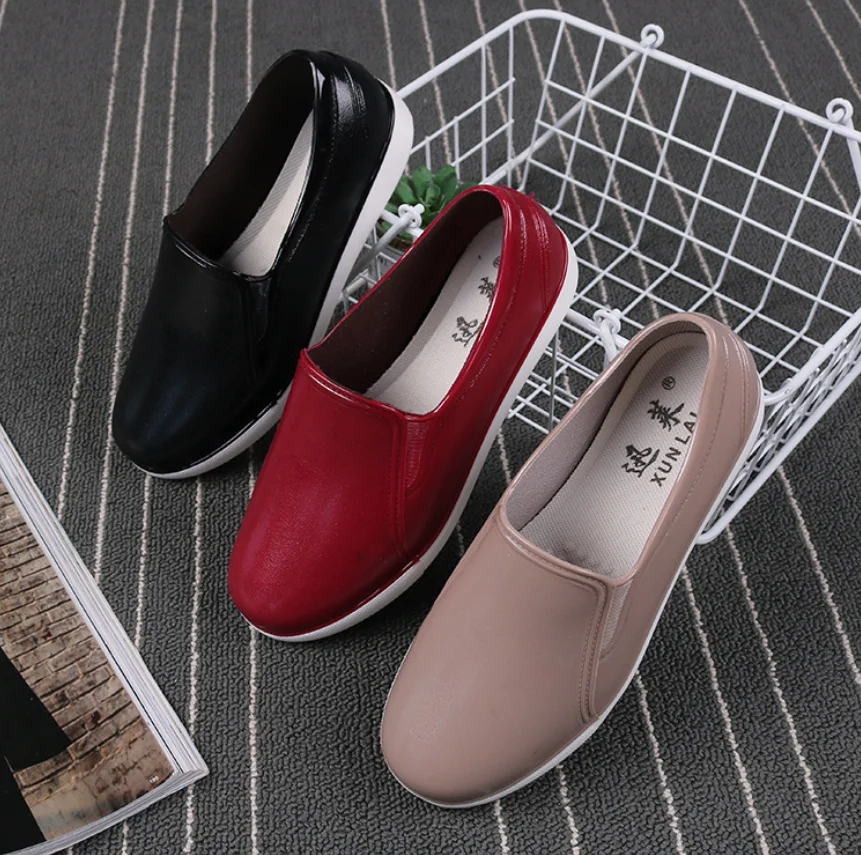 New Style Short Tube Ladies Rain Boots Spring and Autumn Low-cut Rain Boots Korean Rubber Shoes Non-slip Soft Adult Shoes