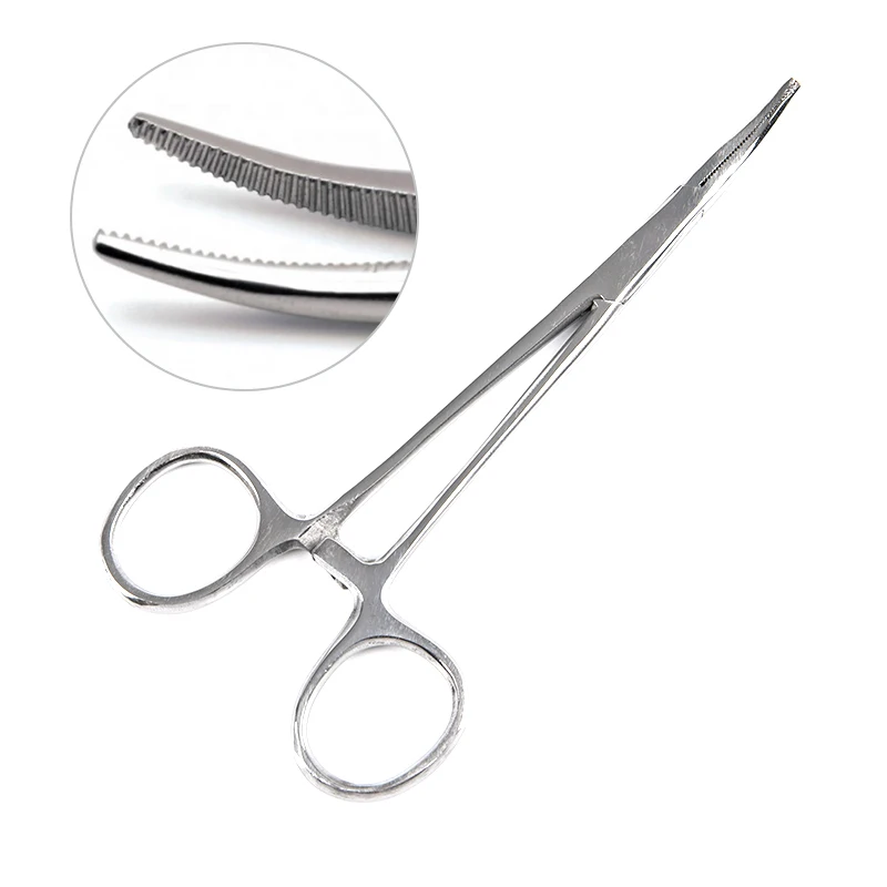 

Hand Tool Hemostatic Forceps Pet Hair Clamp Fishing Locking Pliers Epilation