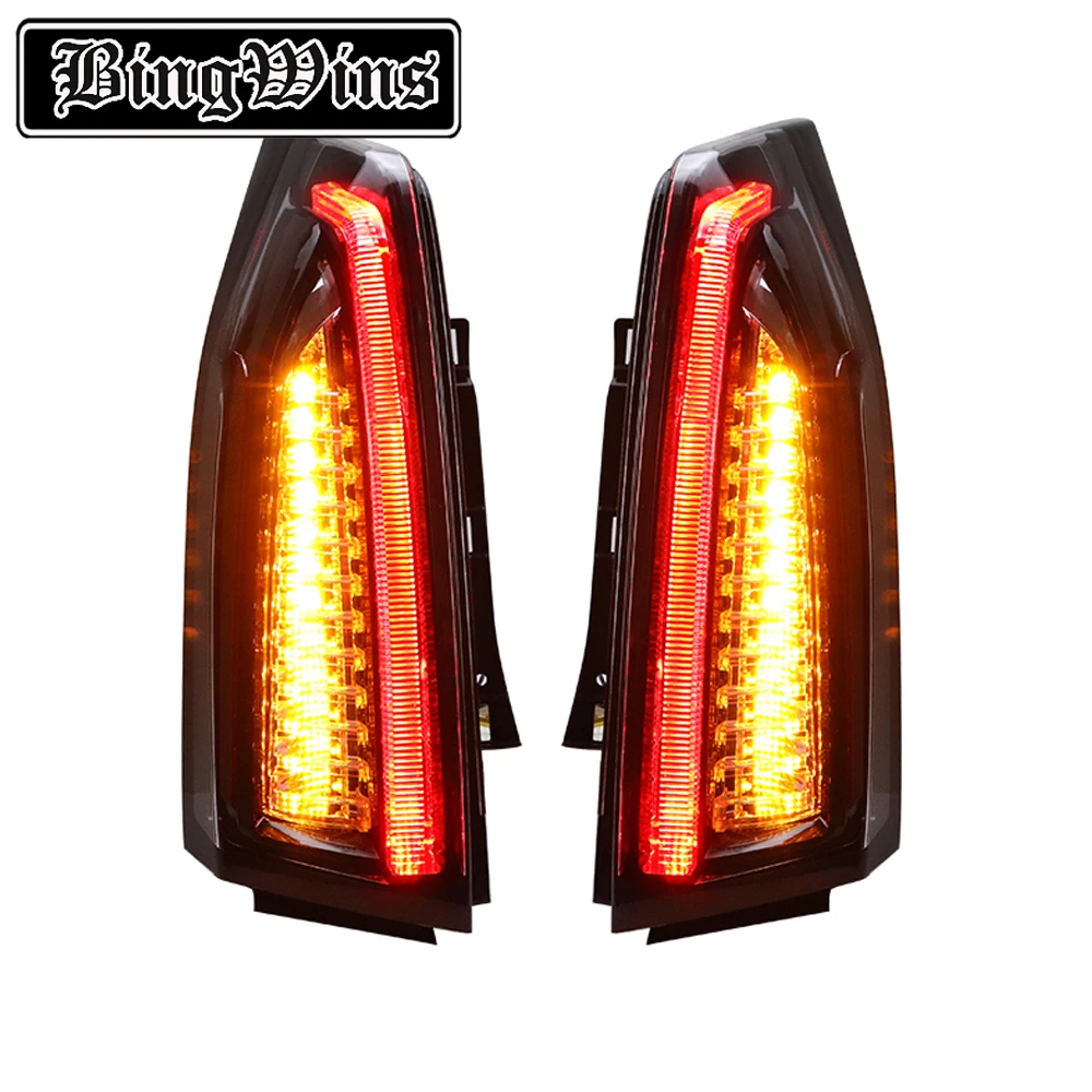

Car style For 14-18 Cadillac ATS-L tail lamp assembly refitted with LED driving lamp, brake lamp, streamer turn rear tail lamp