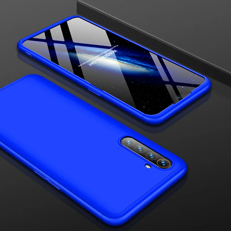 Oppo Realme XT чехол RealmeX2 360 градусов полное покрытие защищенный Матовый Жесткий чехол для Oppo Real Me XT X2 Противоударная Защитная крышка
