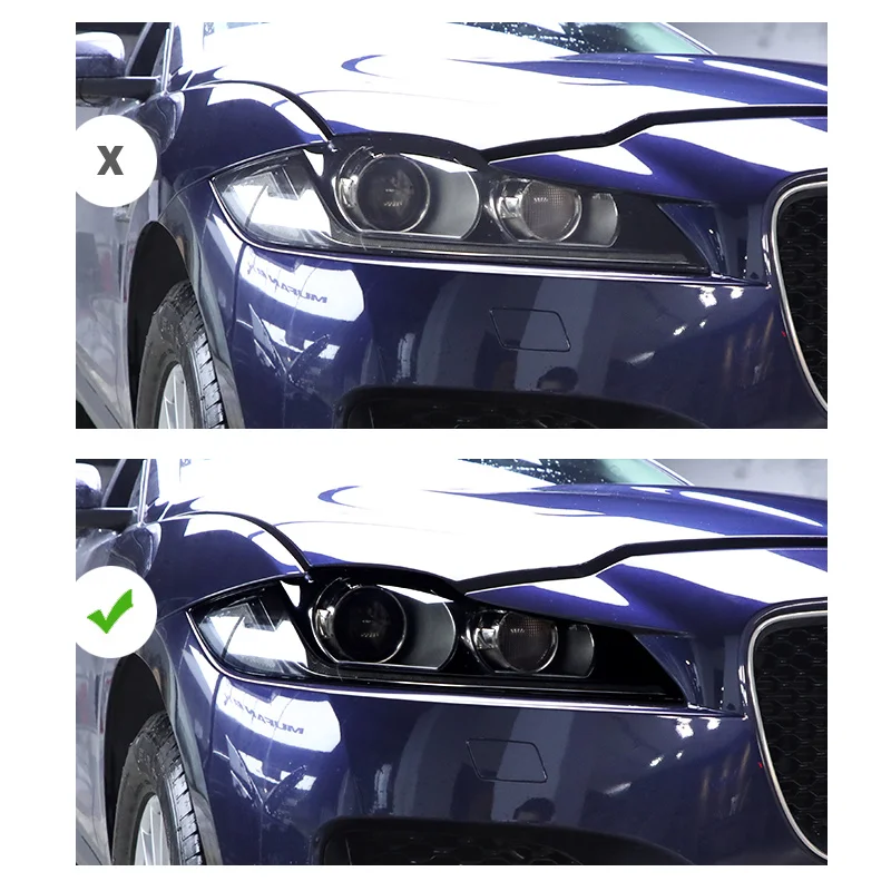 

Lsrtw2017 Anti-scratch TPU Car Headlight Protective Film Sticker for Jaguar Xf XE XJ F-PACE E-pace F-type